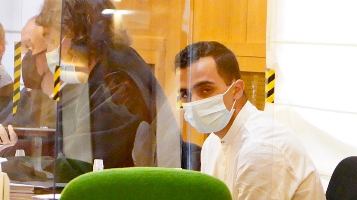 El acusado, en un momento del juicio. ICAL