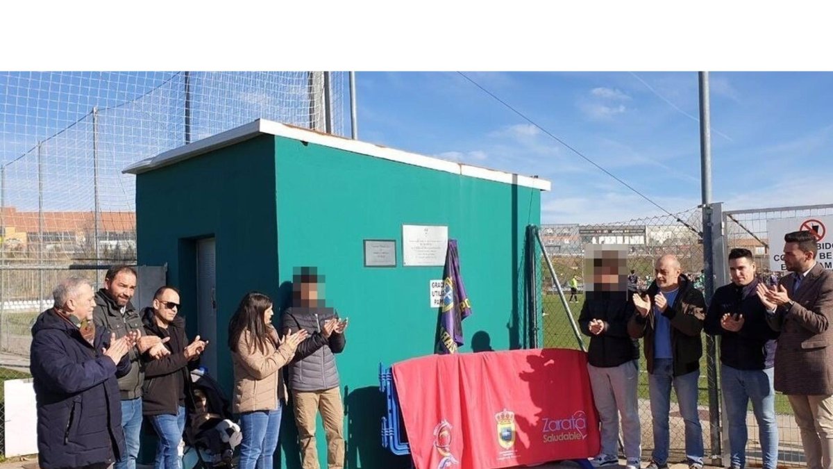 Homenaje al joven Sebas en Zaratán. E.P.