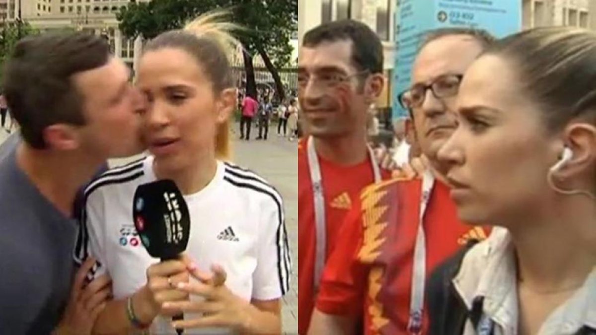 La propia periodista lo denuncia en las redes el acoso machista.-/ PERIODICO