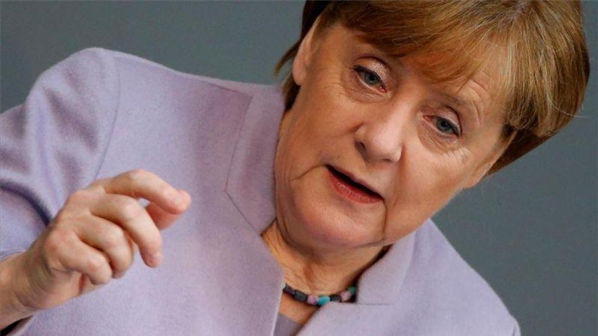 La canciller alemana, Angela Merkel.-REUTERS