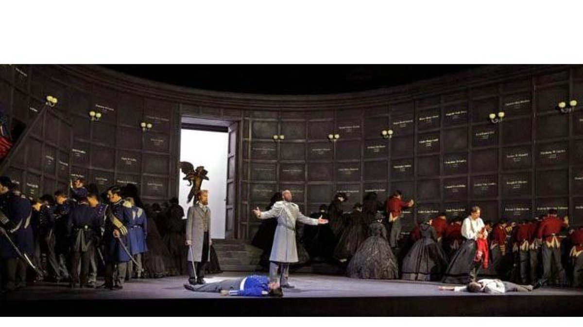 Momento del espectáculo.-TEATRO CALDERÓN