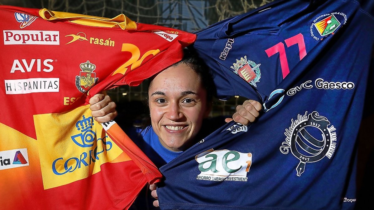 Amaia González de Garibay en una imagen de archivo de 2017 cuando fue convocada por España. / J. M. LOSTAU