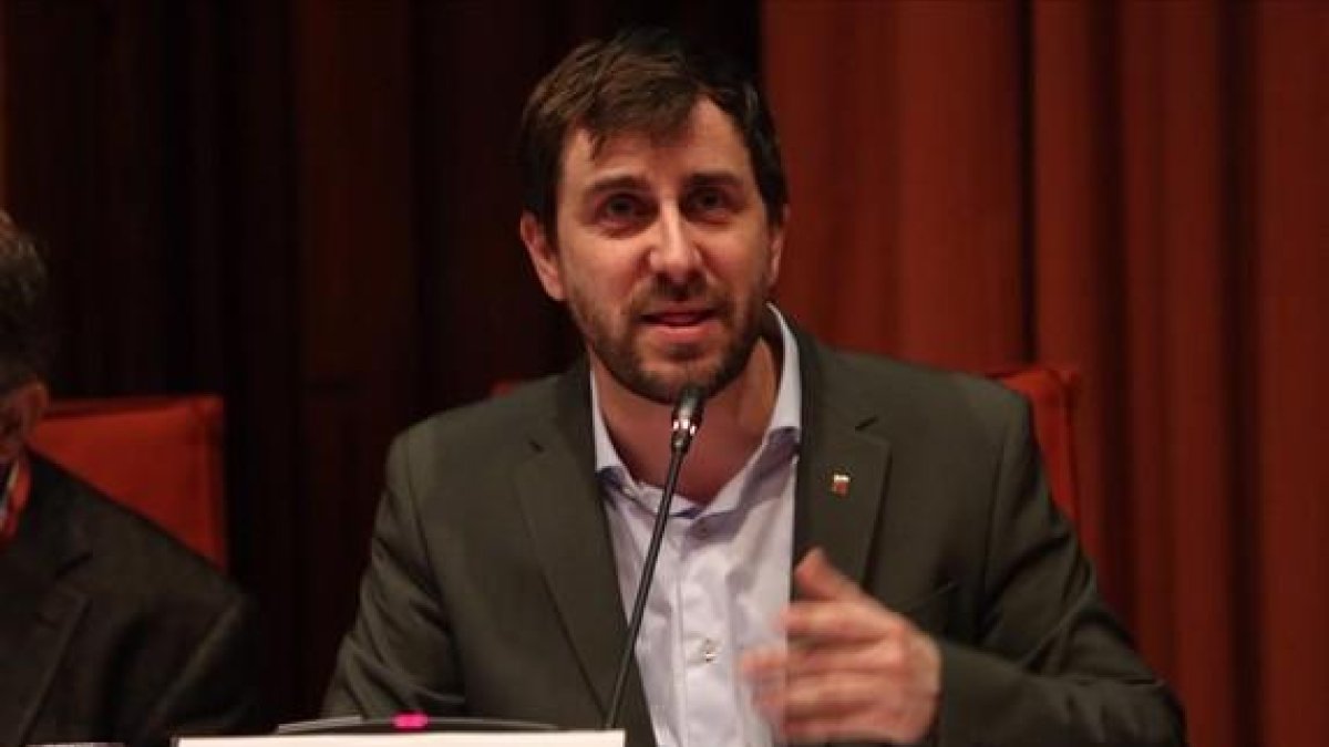 El consejero de Salud,  Toni Comín-RICARD CUGAT