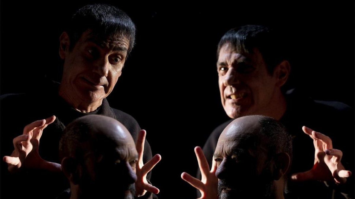 Faemino (detrás) y Javier Cansado.-EM