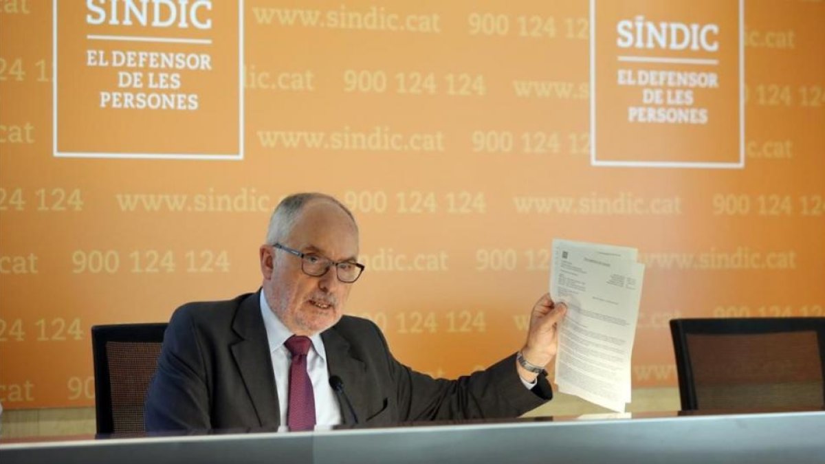 El Síndic de Greuges, Rafael Ribó-FRANCESC CASALS
