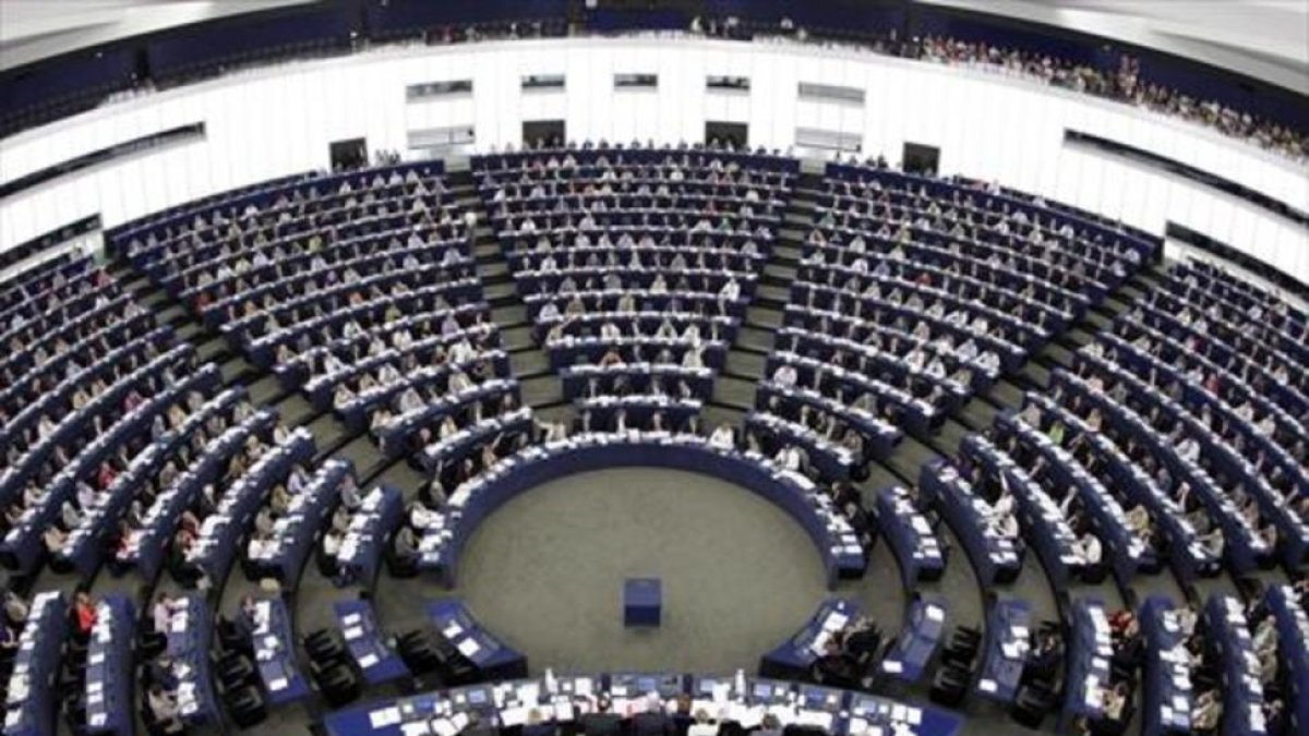 Una sesión del Parlamento Europeo en Estrasburgo.-VINCENT KESSLER