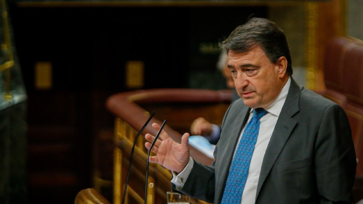 El portavoz del PNV en el Congreso, Aitor Esteban. E. M.