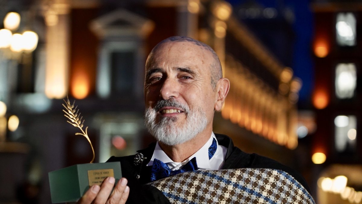 El guionista Chema Sarmiento, recibe la Espiga de Honor de la Seminci. ICAL
