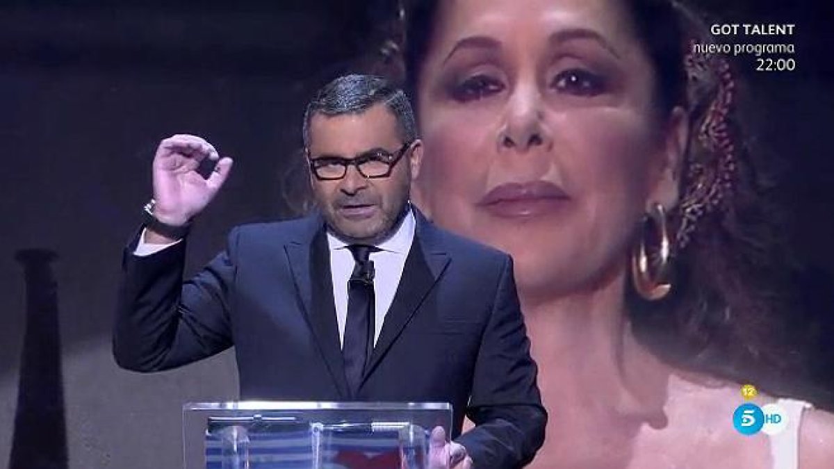 Jorge Javier Vázquez criticó a Isabel Pantoja este martes en 'Sálvame'.-