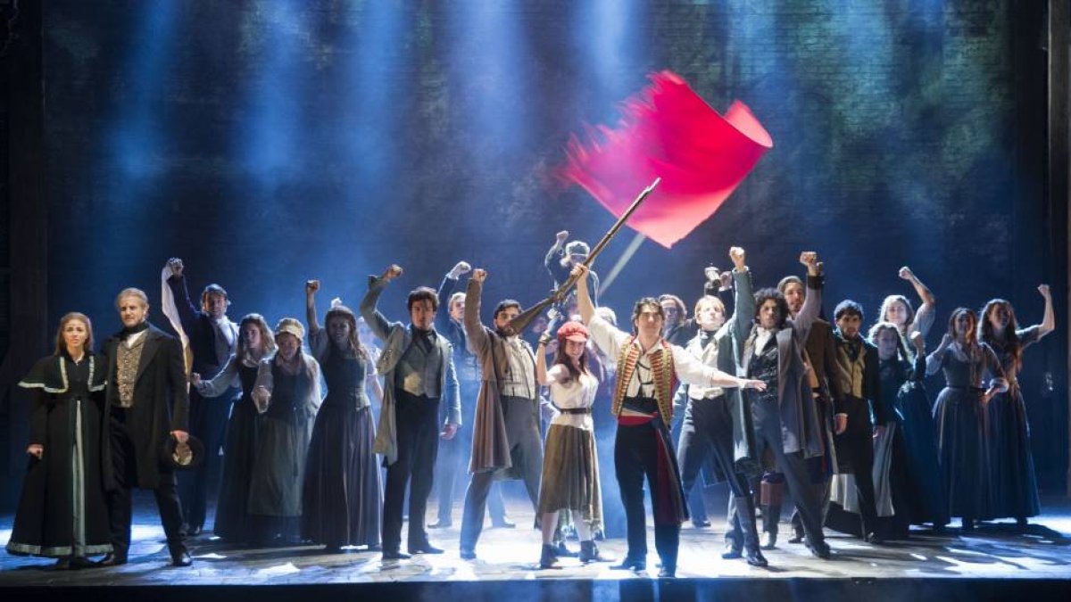 Pase gráfico del musical Los Miserables-Ical