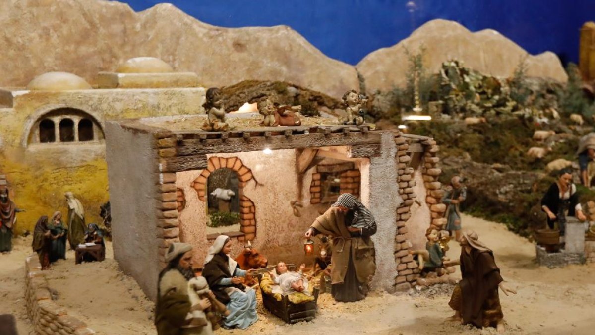 Belén de la iglesia de San Lorenzo. J.M.LOSTAU