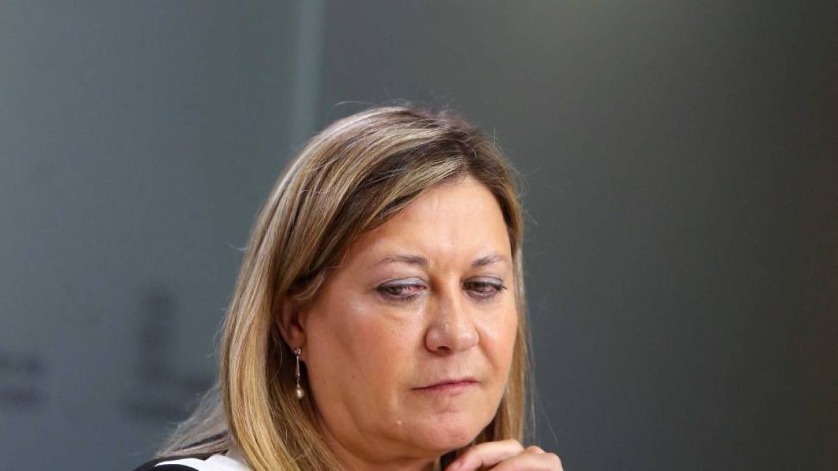 La consejera de Economía y Hacienda, Pilar del Olmo, comparece tras la reunión del Consejo de Gobierno-Ical