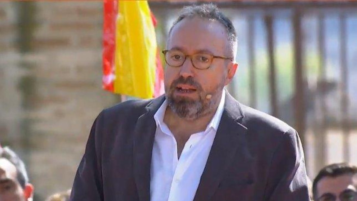 Juan Carlos Girauta, en Toledo.-J.C. GIRAUTA (EUROPA PRESS)