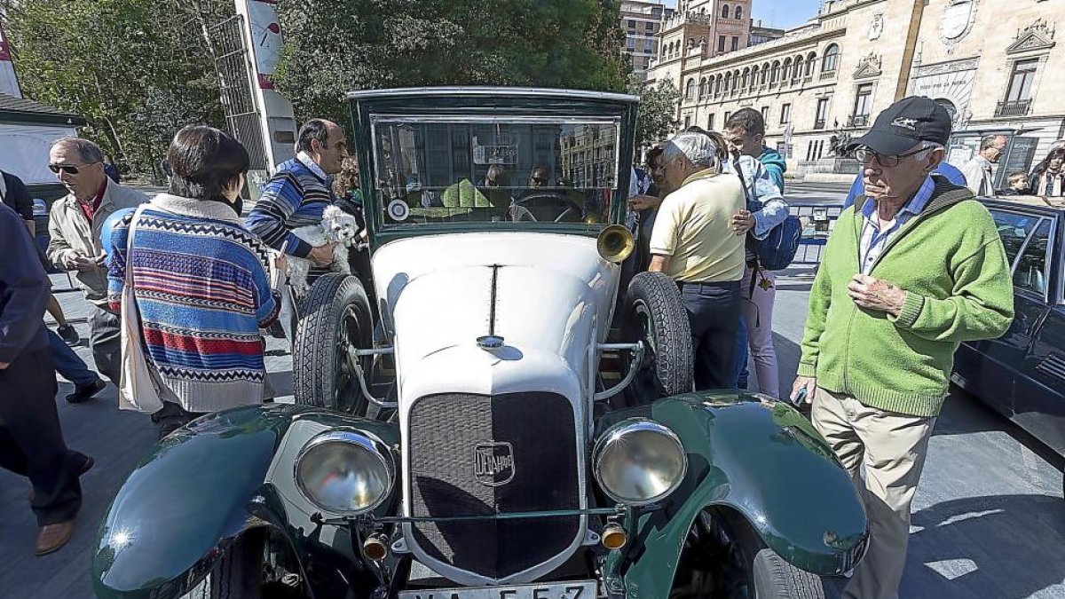 Delahaye de 1920, el más antiguo de la exposición.-PABLO REQUEJO