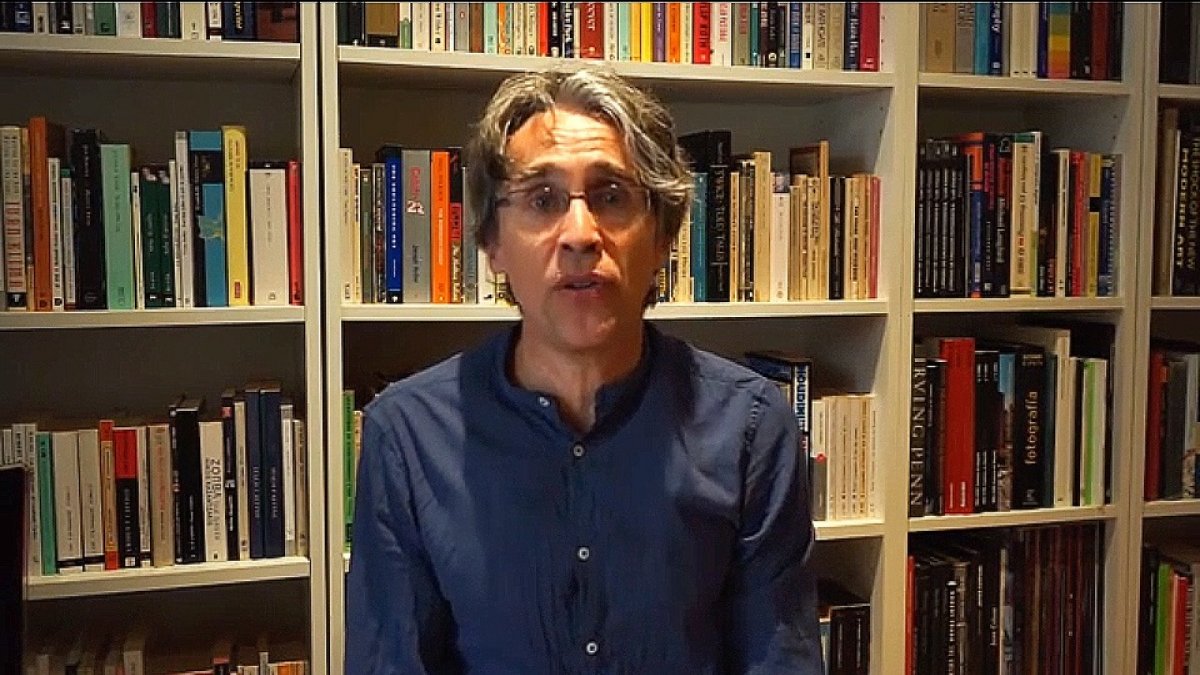 Rubén Abella, en una imagen de su presentación para la Feria del Libro. -E. M.