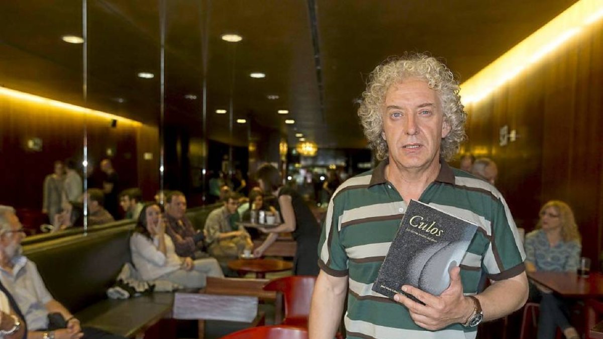 Jose Mª Lebrero en la presentacion de 'Culos'.-Miguel Ángel Santos