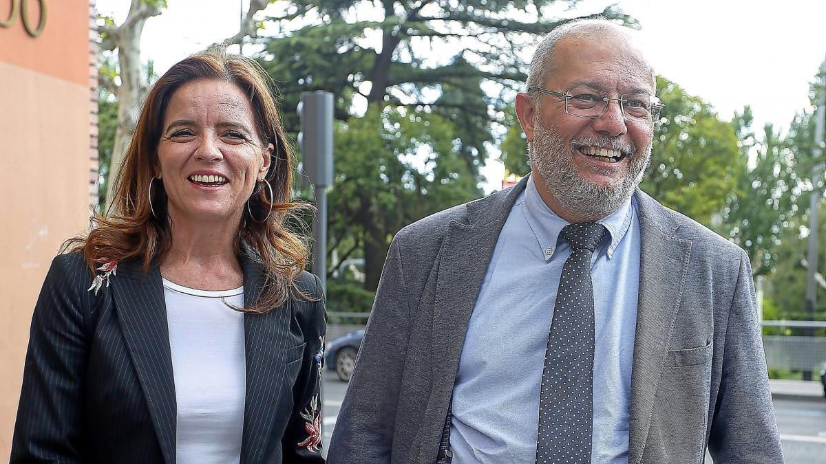 Ana Carlota Amigo y Francisco Igea.-ICAL