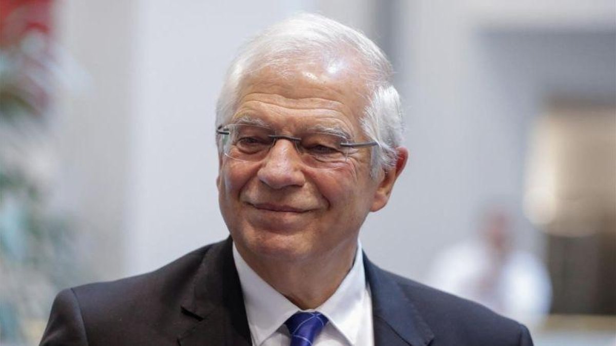 Josep Borrell, este miércoles en Bruselas.-EFE / STEPHANIE LECOCQ