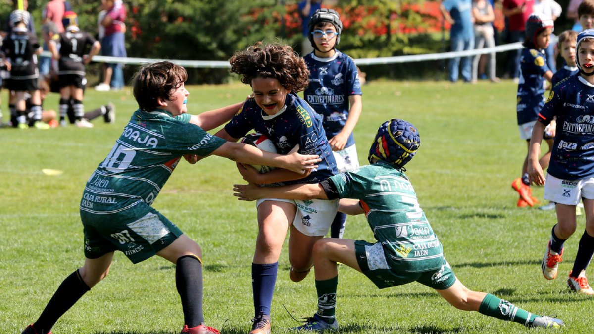 Festival del rugby de cantera en Pepe Rojo. / M. A.