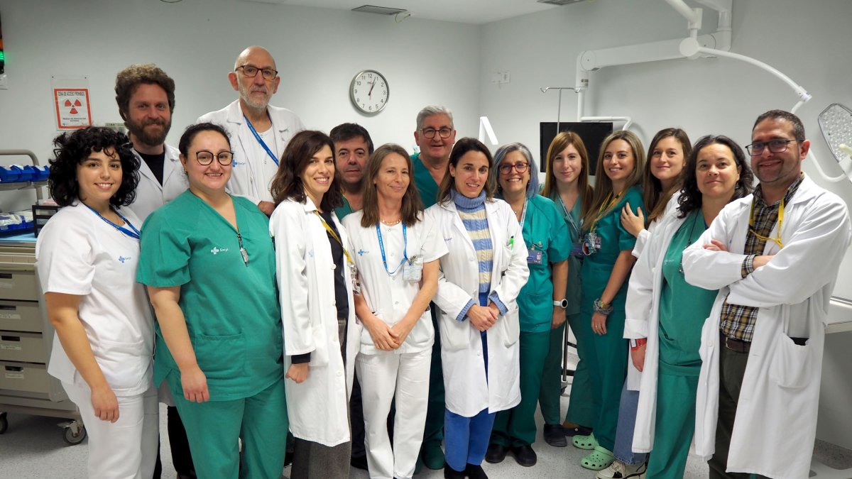 Profesionales del Servicio de Endourología - Oncología Radioterápica del Hospital Clínico Universitario de Valladolid. ICAL