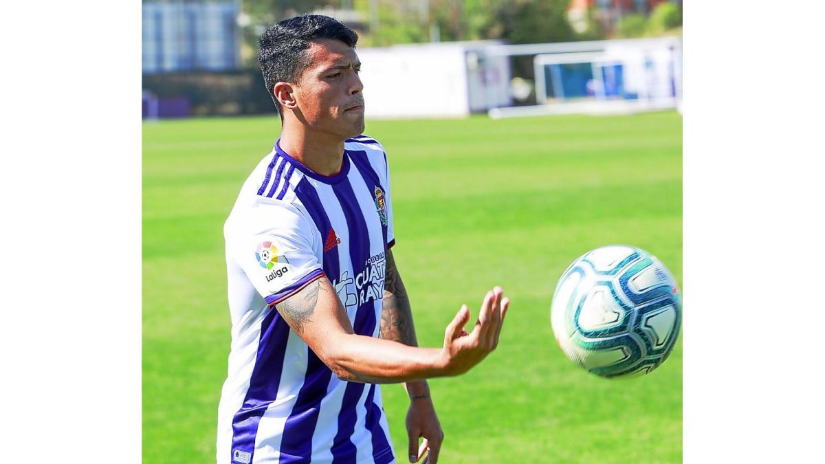 JUAN MIGUEL LOSTAU. 13/08//2019. VALLADOLID. COMUNIDAD DE CASTILLA Y LEÓN. REAL VALLADOLID. PRESENTACIÓN DE PEDRO PORRO.