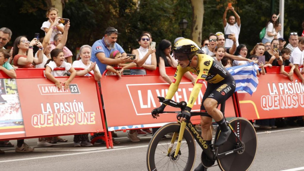 Contrarreloj de Valladolid en la Vuelta a España 2023.