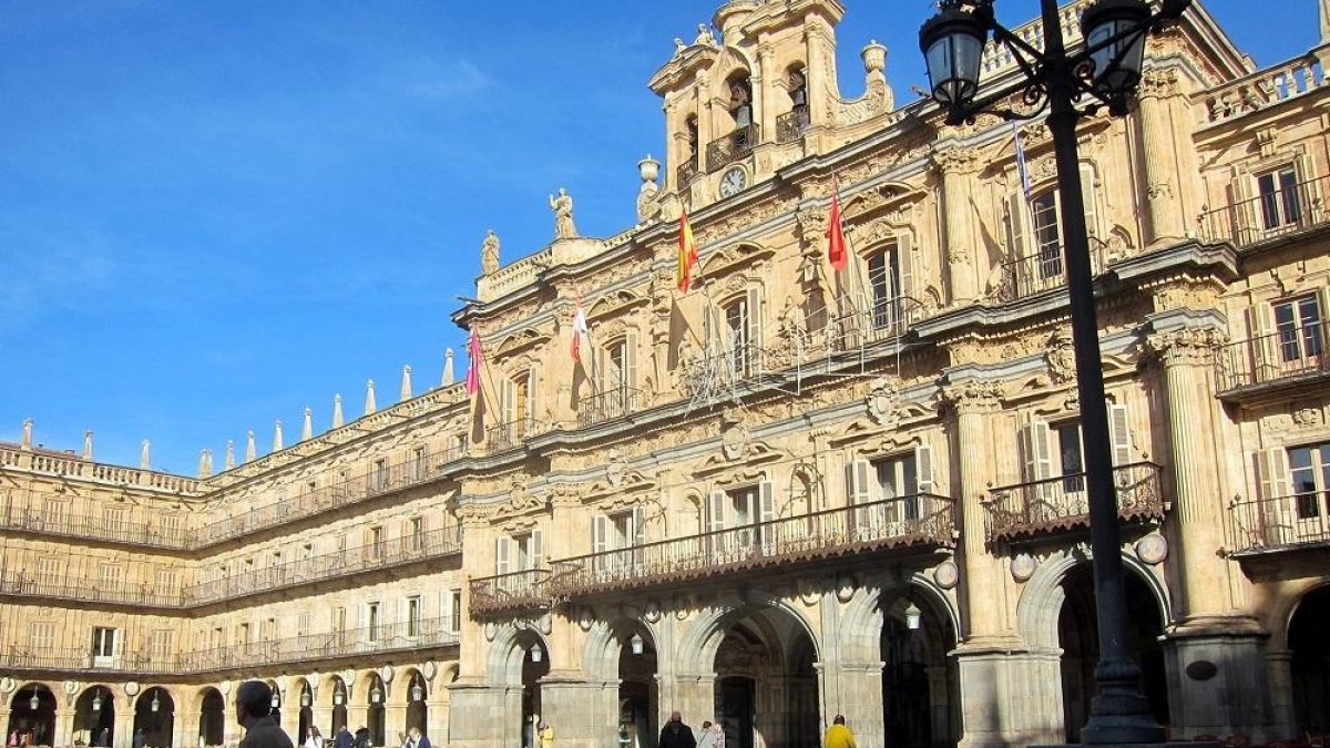Plaza Mayor de Salamanca.-EUROPA PRESS
