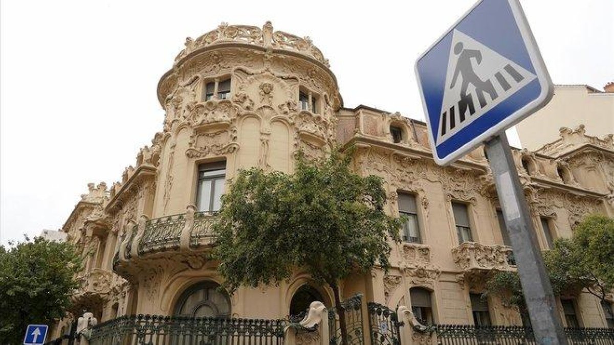 El edificio de la SGAE, en Madrid.-JOSÉ LUIS ROCA