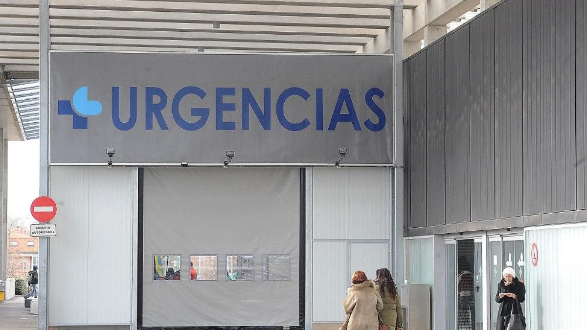 Imagen de Urgencias del Hospital Universitario de Burgos.-ISRAEL L. MURILLO
