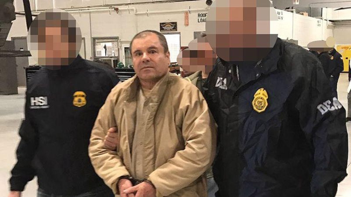 El Chapo Guzmán en EEUU.-INTERIOR MINISTRY OF MEXICO