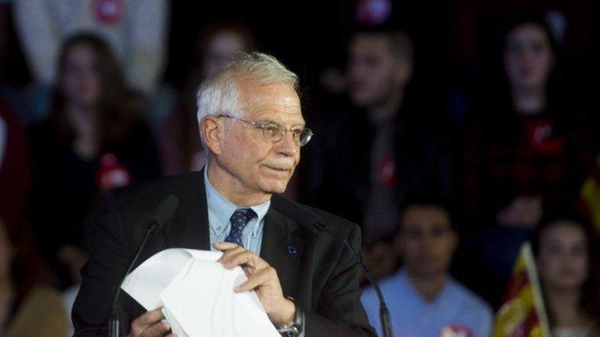 El exministro de Asuntos Exteriores Josep Borrell.-