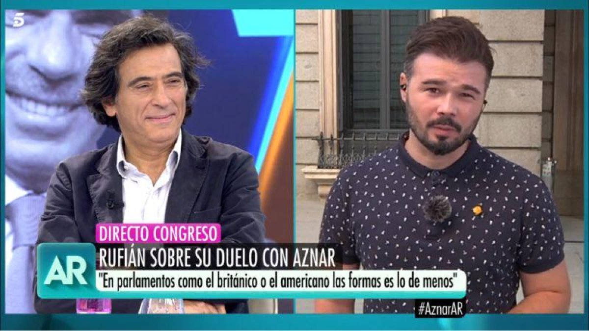 Espada y Rufián.-EL PERIÓDICO