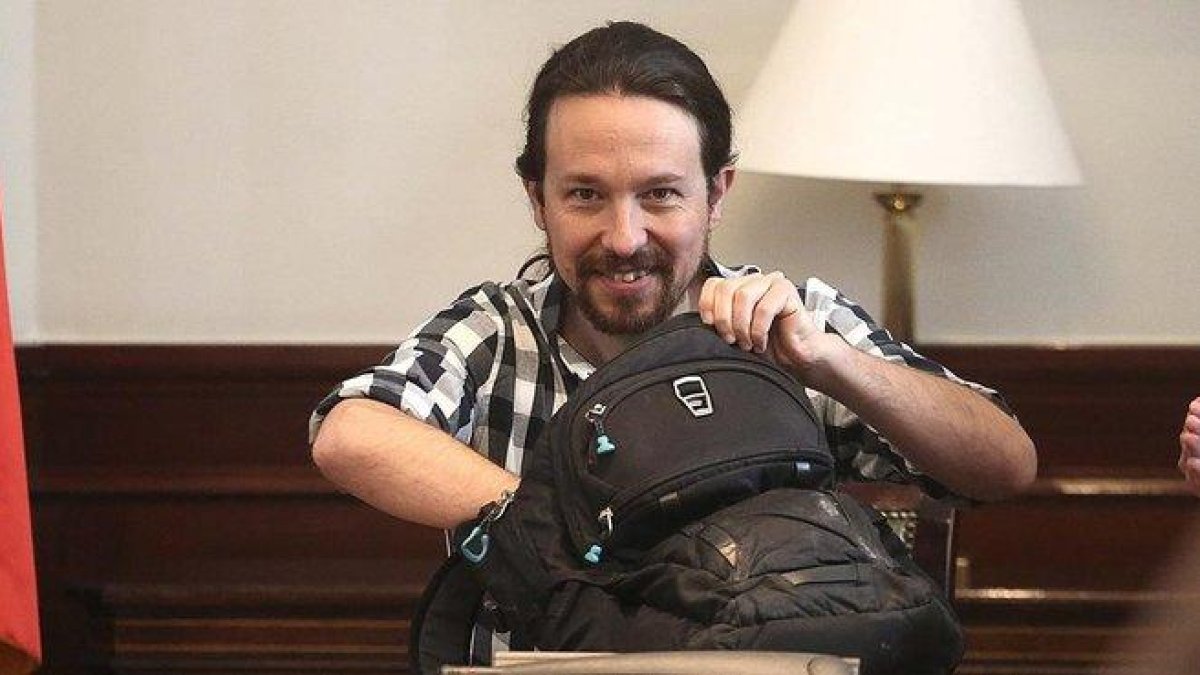 El secretario general de Podemos, Pablo Iglesias-DAVID CASTRO
