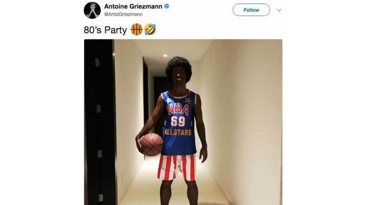 Fotografía de Antoine Griezmann que ha causado polémica en las redes.-INSTAGRAM DE GRIEZMANN