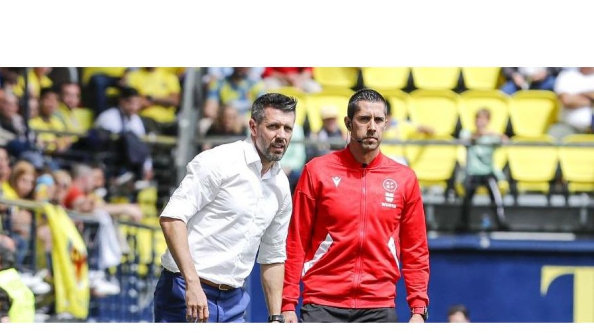 Pezzolano, en el estadio de La Cerámica. / RVCF
