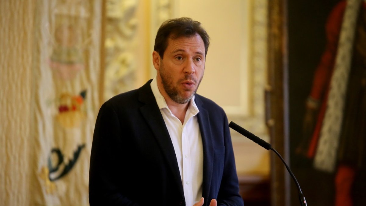 El alcalde de Valladolid, Óscar Puente, comparece en el Ayuntamiento. - ICAL