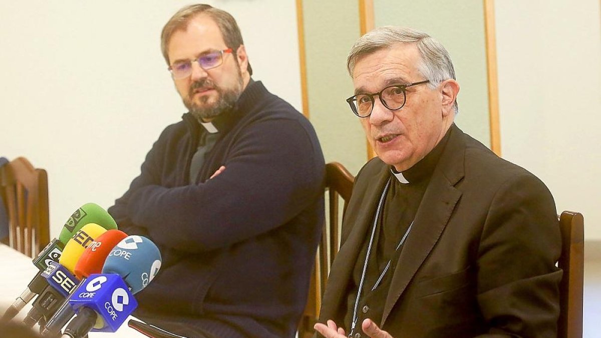 César Franco, obispo de Segovia.-ICAL