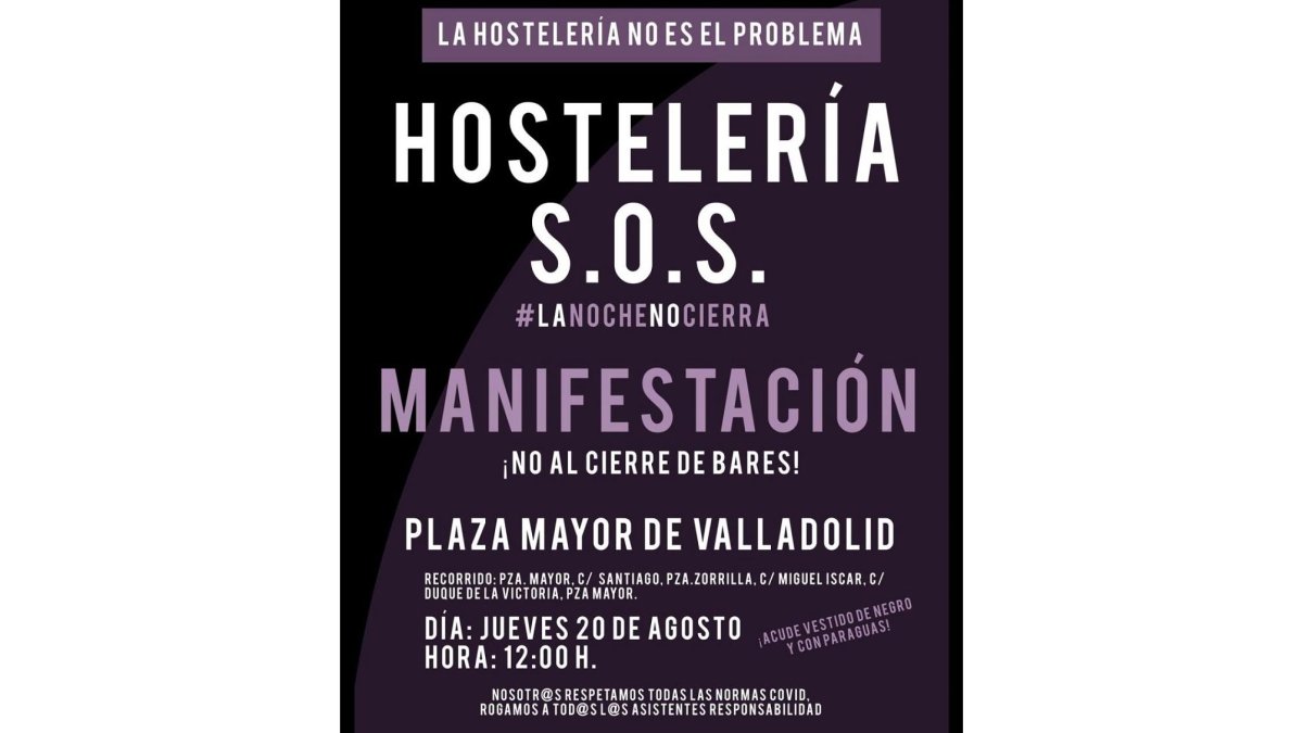 Cartel de la manifestación | Europa Press