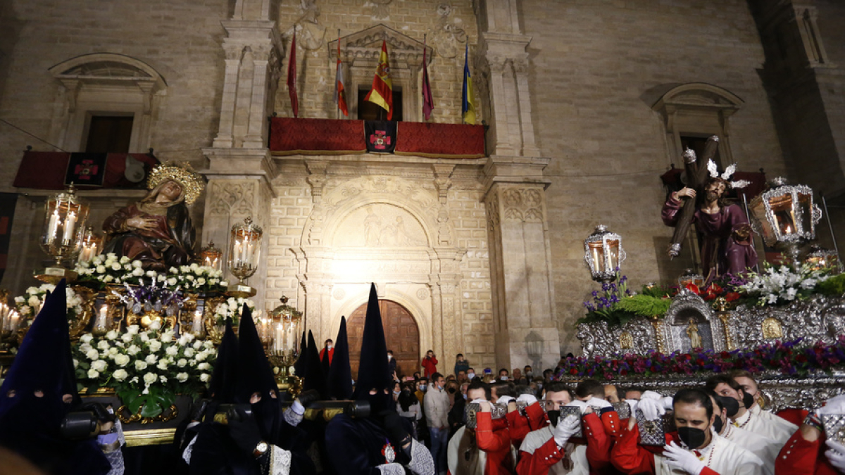 Procesión del Encuentro de la Semana Santa de Valladolid. Photogenic/ Iván Tomé