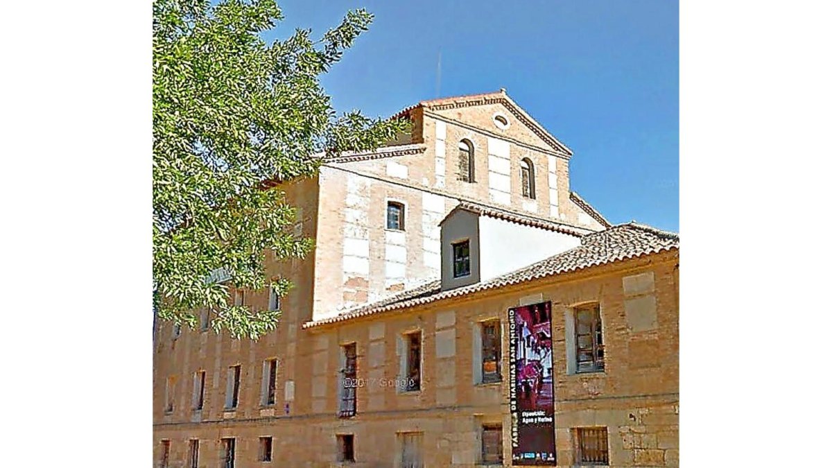 Vista lateral de la emblemática Fábrica de Harinas de San Antonio.-GGL SW