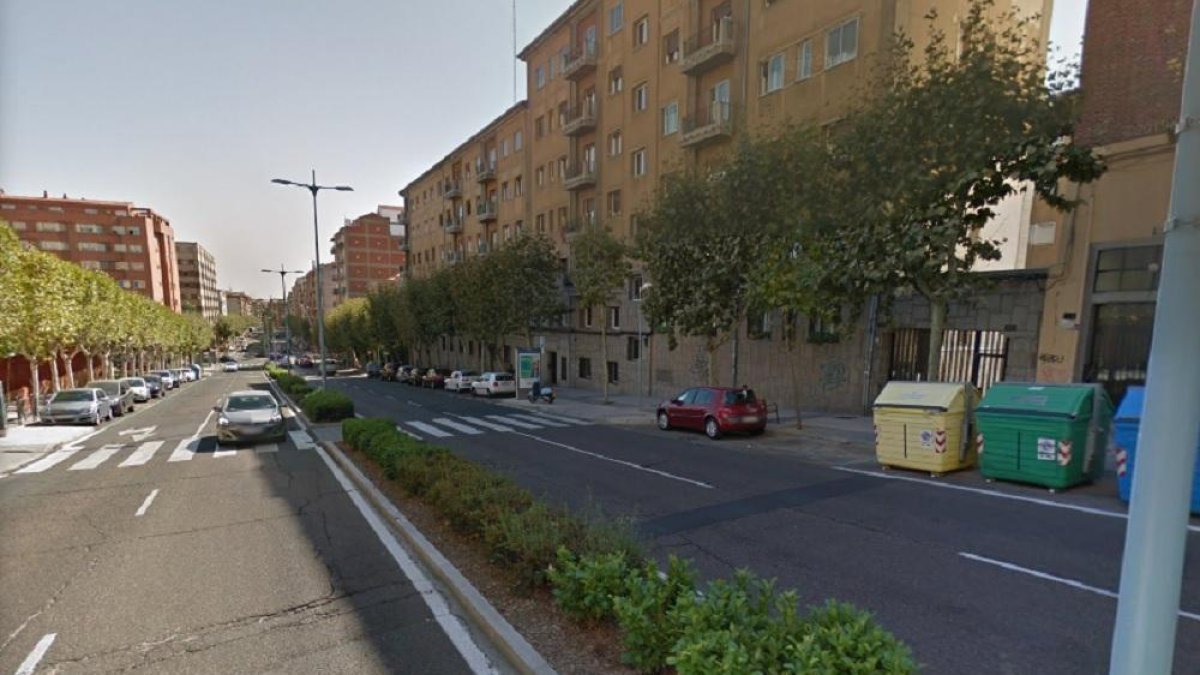 Avenida Alfonso IX de León de Salamanca.-GOOGLE MAPS