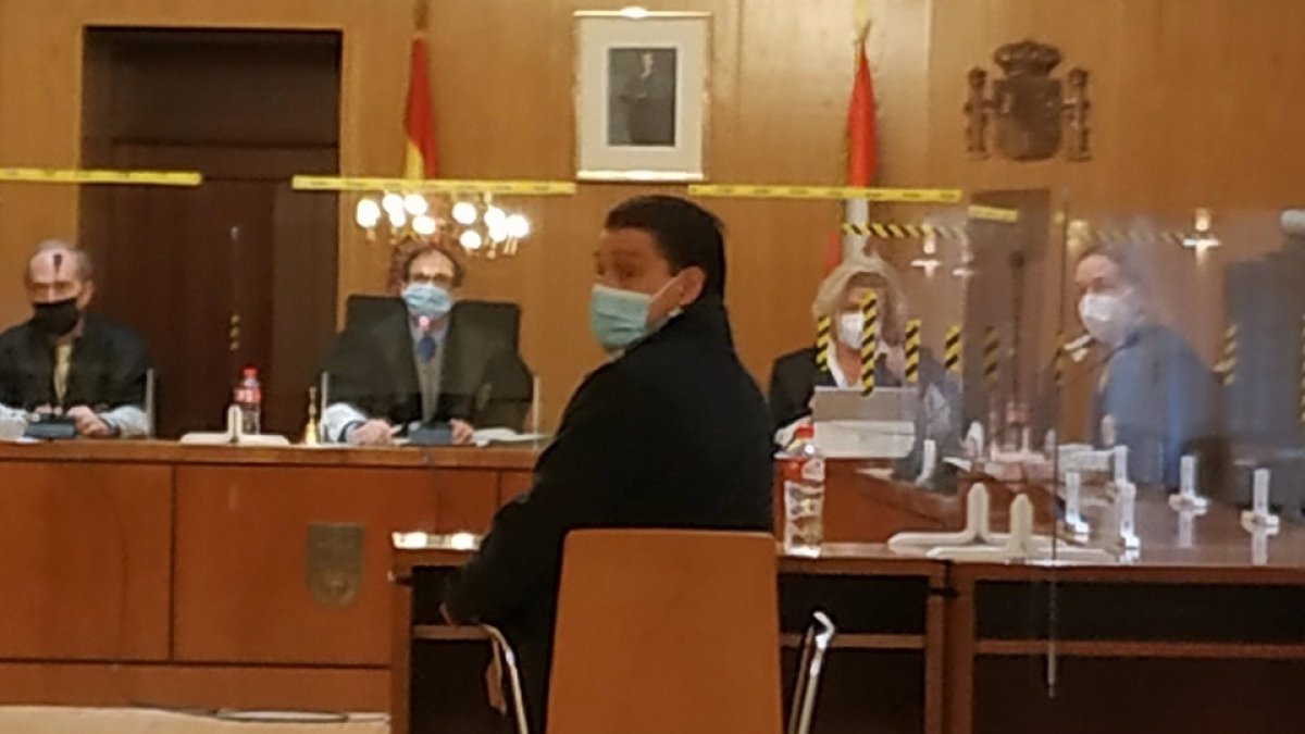 El 'Monchín' Rafael R.L, el día del juicio en la Audiencia de Valladolid. - EUROPA PRESS.