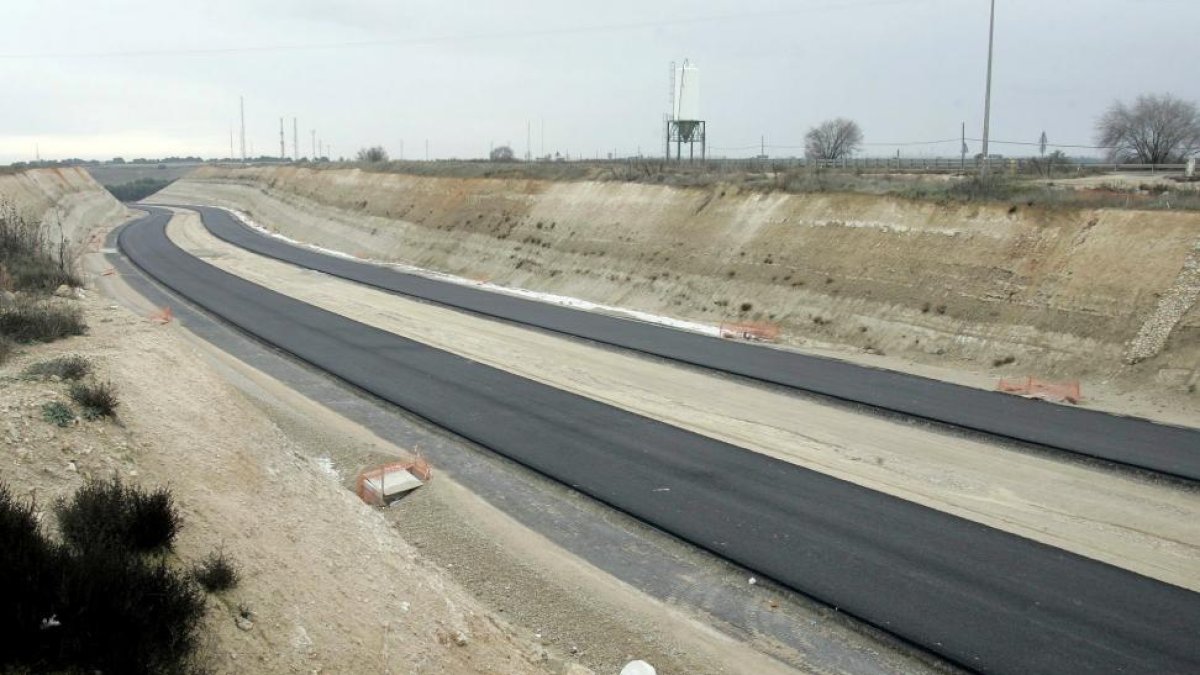 Tramo de la autovía A-60.