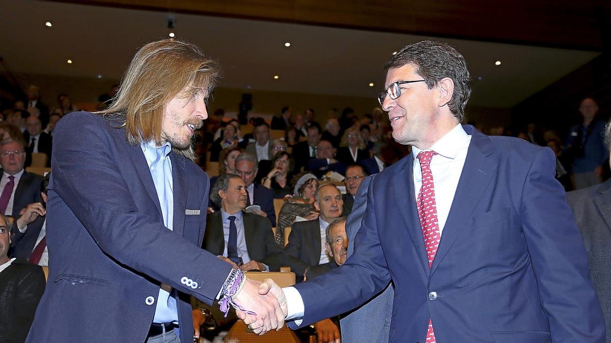 Pablo Fernández y Alfonso Fernández Mañueco.-J. M. LOSTAU