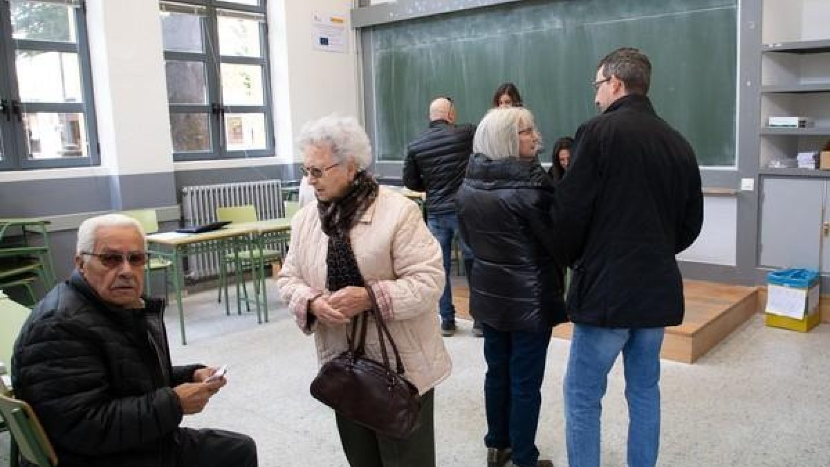 Jornada electoral en Zamora.-ICAL