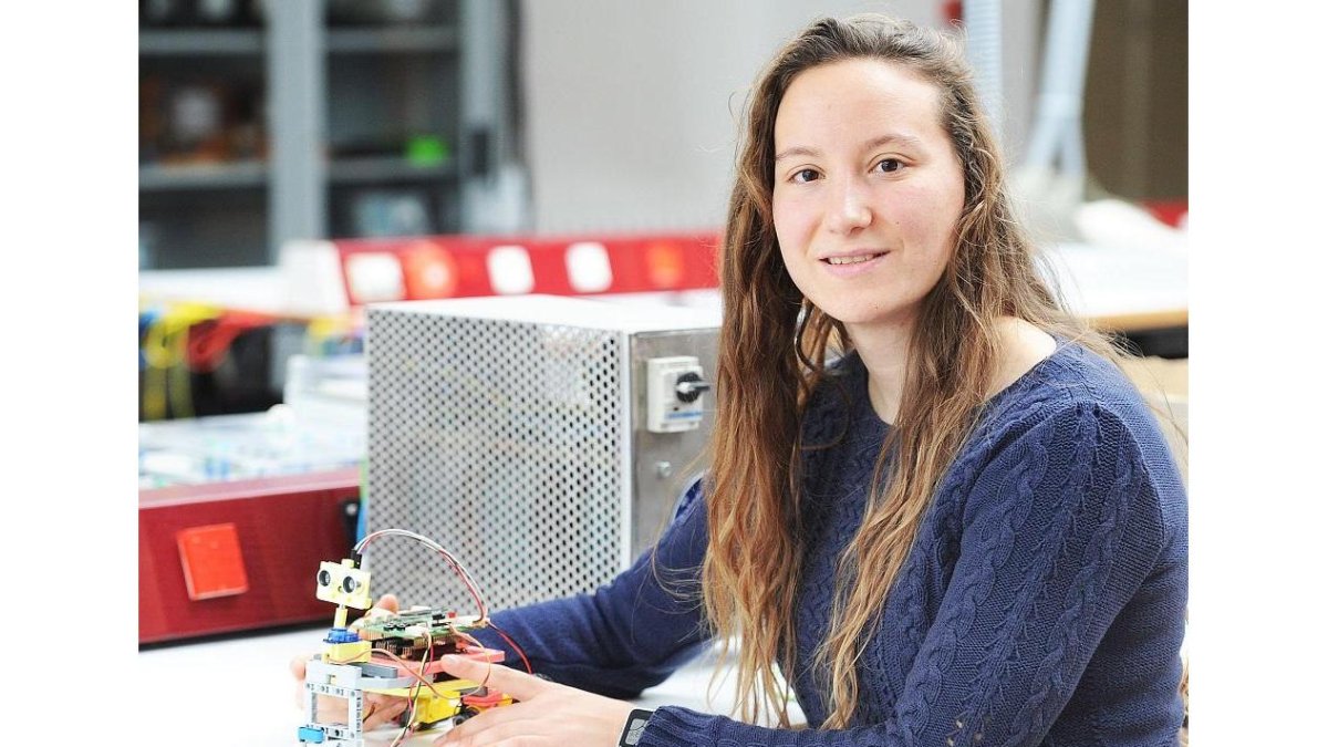 Laura Maestro, ingeniera y estudiante de posgrado de la Universidad de Burgos.-ECB