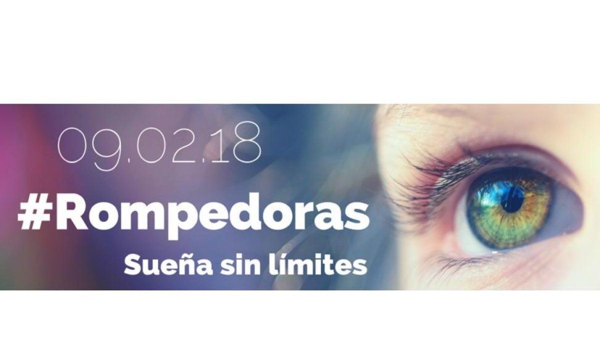 Detalle del cartel de #Rompedoras-UVA