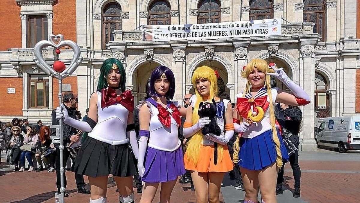 Personajes de ‘anime’.-E. M.