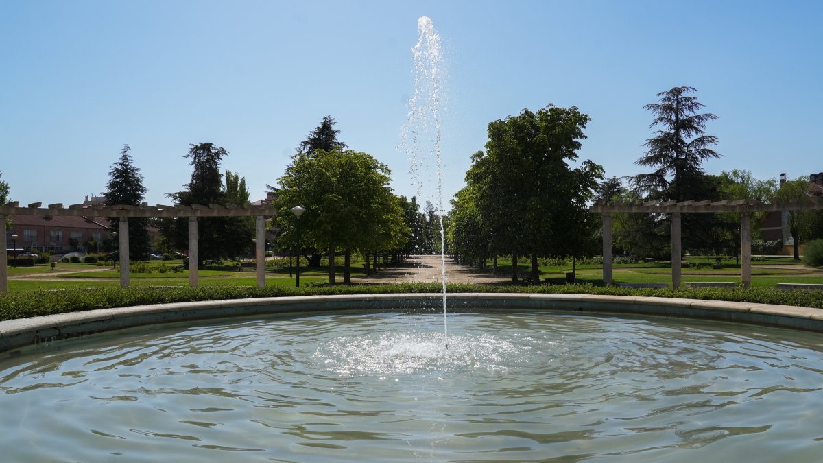 Parque de Covaresa en la actualidad 
