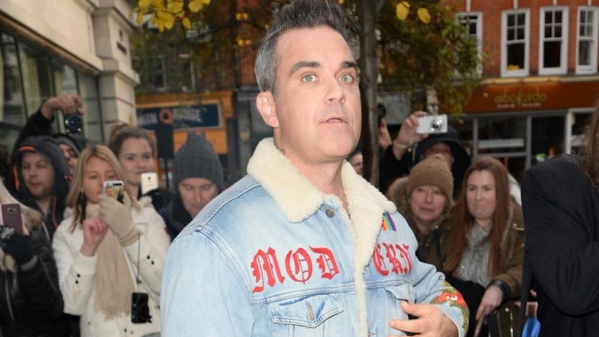 Robbie Williams, en Londres, el pasado 8 de diciembre.-SAV